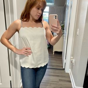 Banana Republic Scalloped Camisole